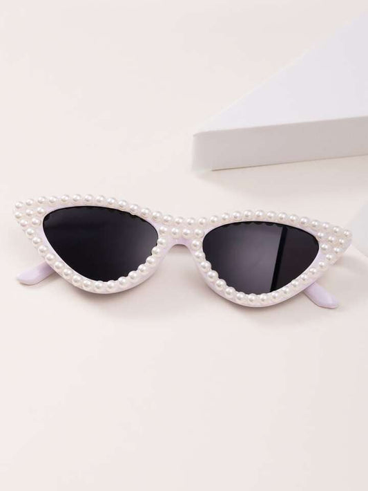 Cat Eye Pearl Sunglasses
