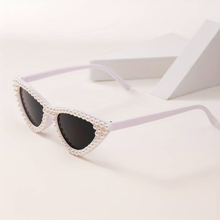 Cat Eye Pearl Sunglasses
